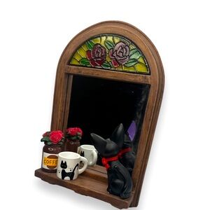 Studio Ghibli Kiki's Delivery Service: rare Jiji Mirror 🪞without box.